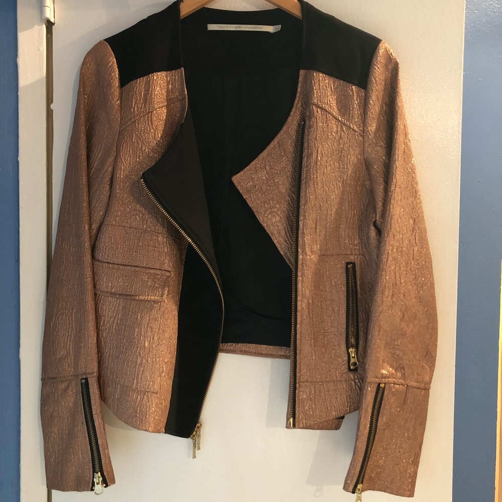 Twelfth St. by Cynthia Vincent Motorcycle Jacket